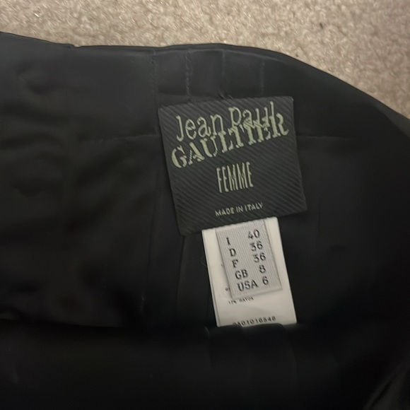 Jean Paul Gaultier Femme | Long black detailed skirt | Size 40EU - Picture 3 of 5